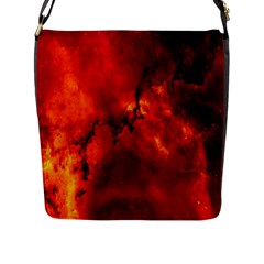 Star Clusters Rosette Nebula Star Flap Messenger Bag (l)  by Amaryn4rt