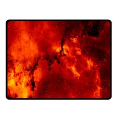 Star Clusters Rosette Nebula Star Double Sided Fleece Blanket (small) 