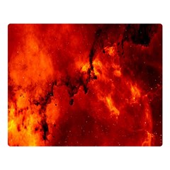 Star Clusters Rosette Nebula Star Double Sided Flano Blanket (large)  by Amaryn4rt