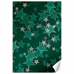 Star Seamless Tile Background Abstract Canvas 12  X 18  