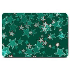 Star Seamless Tile Background Abstract Large Doormat 