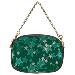 Star Seamless Tile Background Abstract Chain Purses (two Sides) 