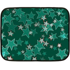 Star Seamless Tile Background Abstract Double Sided Fleece Blanket (mini) 