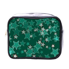 Star Seamless Tile Background Abstract Mini Toiletries Bags