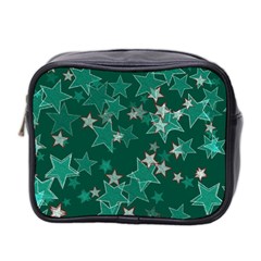 Star Seamless Tile Background Abstract Mini Toiletries Bag 2-side