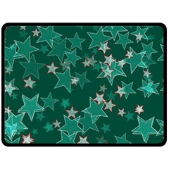 Star Seamless Tile Background Abstract Fleece Blanket (large) 