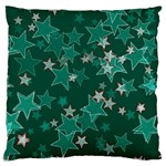 Star Seamless Tile Background Abstract Large Cushion Case (Two Sides) Front