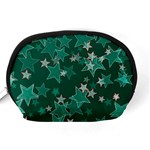 Star Seamless Tile Background Abstract Accessory Pouches (Medium)  Back