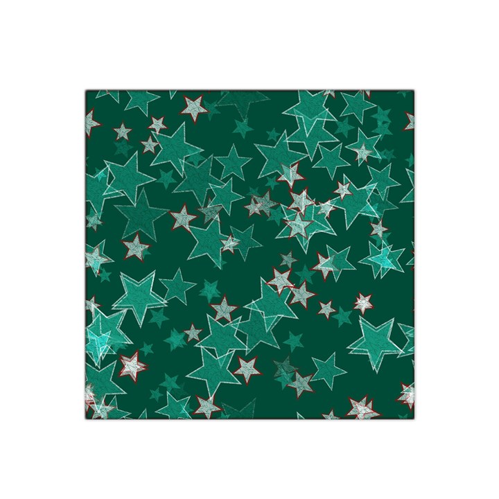 Star Seamless Tile Background Abstract Satin Bandana Scarf