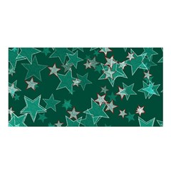 Star Seamless Tile Background Abstract Satin Shawl