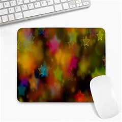 Star Background Texture Pattern Large Mousepads by Amaryn4rt