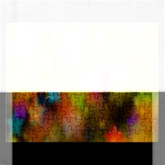 Star Background Texture Pattern Rectangular Jigsaw Puzzl