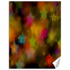 Star Background Texture Pattern Canvas 12  X 16  