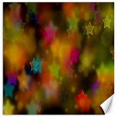 Star Background Texture Pattern Canvas 16  X 16  