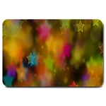 Star Background Texture Pattern Large Doormat  30 x20  Door Mat