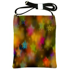 Star Background Texture Pattern Shoulder Sling Bags