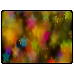 Star Background Texture Pattern Fleece Blanket (large) 