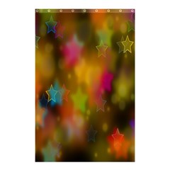 Star Background Texture Pattern Shower Curtain 48  X 72  (small) 