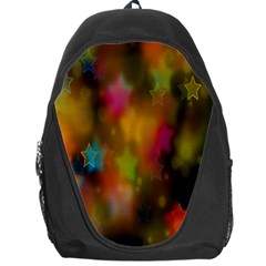 Star Background Texture Pattern Backpack Bag by Amaryn4rt