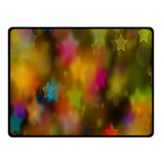 Star Background Texture Pattern Double Sided Fleece Blanket (small) 