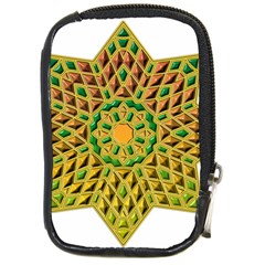 Star Pattern Tile Background Image Compact Camera Cases