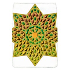 Star Pattern Tile Background Image Flap Covers (l) 