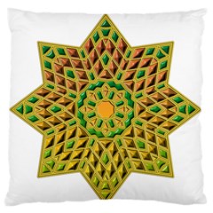 Star Pattern Tile Background Image Standard Flano Cushion Case (two Sides)