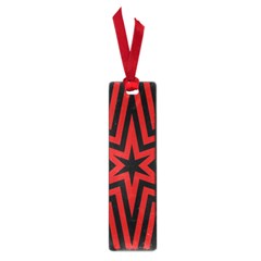 Star Red Kaleidoscope Pattern Small Book Marks