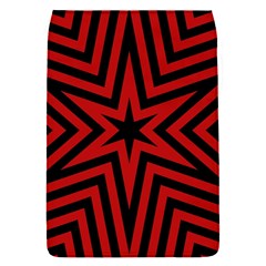 Star Red Kaleidoscope Pattern Flap Covers (s)  by Amaryn4rt