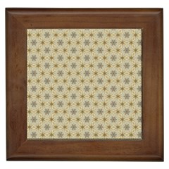 Star Basket Pattern Basket Pattern Framed Tiles