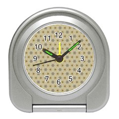 Star Basket Pattern Basket Pattern Travel Alarm Clocks