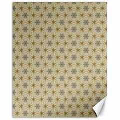 Star Basket Pattern Basket Pattern Canvas 16  X 20  