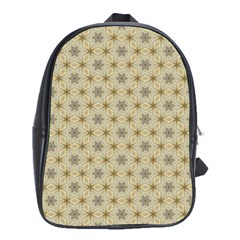 Star Basket Pattern Basket Pattern School Bags (xl) 