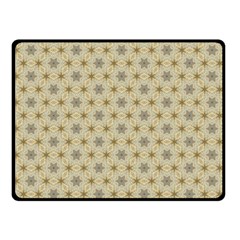 Star Basket Pattern Basket Pattern Double Sided Fleece Blanket (small) 