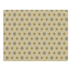 Star Basket Pattern Basket Pattern Double Sided Flano Blanket (large) 