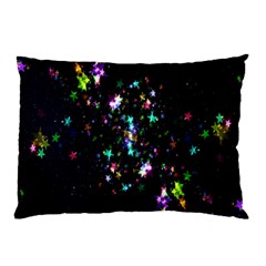 Star Structure Many Repetition Pillow Case by Amaryn4rt