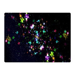 Star Structure Many Repetition Double Sided Flano Blanket (mini) 