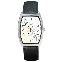 Star Structure Many Repetition Barrel Style Metal Watch by Amaryn4rt