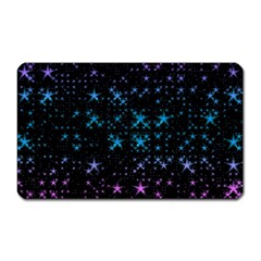 Stars Pattern Seamless Design Magnet (rectangular) by Amaryn4rt