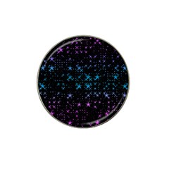 Stars Pattern Seamless Design Hat Clip Ball Marker