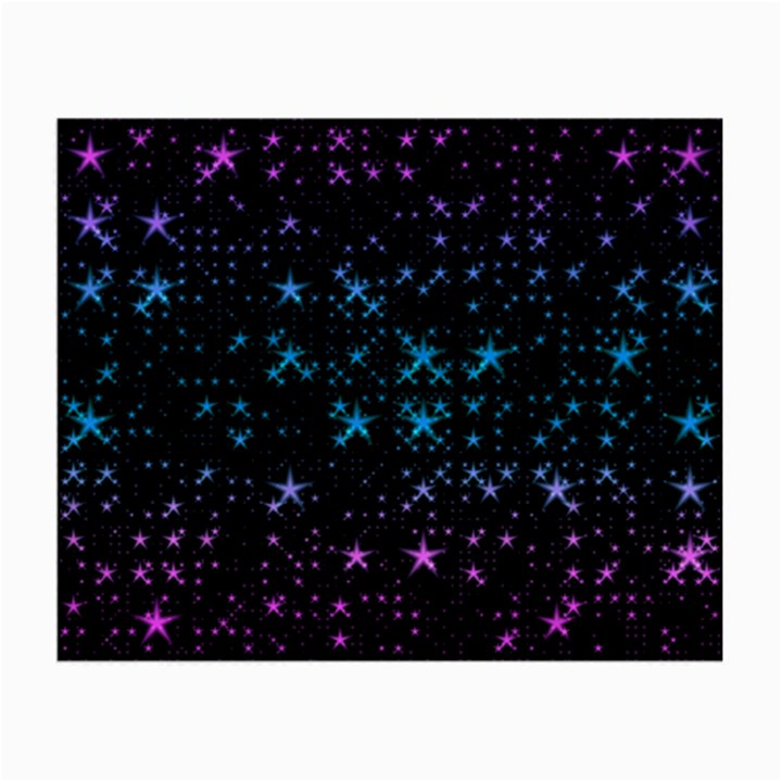 Stars Pattern Seamless Design Small Glasses Cloth