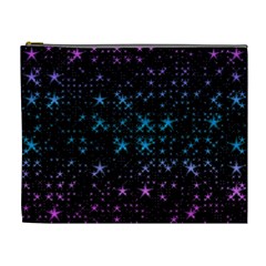 Stars Pattern Seamless Design Cosmetic Bag (xl)