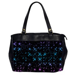 Stars Pattern Seamless Design Office Handbags (2 Sides) 