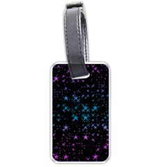 Stars Pattern Seamless Design Luggage Tags (one Side) 