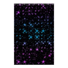 Stars Pattern Seamless Design Shower Curtain 48  X 72  (small) 