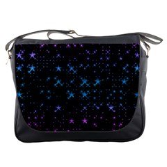 Stars Pattern Seamless Design Messenger Bags by Amaryn4rt