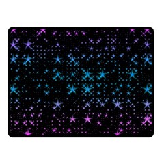 Stars Pattern Seamless Design Double Sided Fleece Blanket (small) 