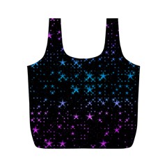 Stars Pattern Seamless Design Full Print Recycle Bags (m) 