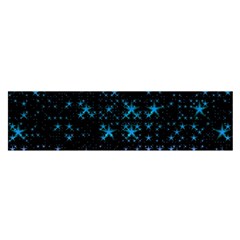 Stars Pattern Seamless Design Satin Scarf (oblong)