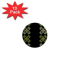 Vintage Pattern Background  Vector Seamless 1  Mini Magnet (10 Pack) 